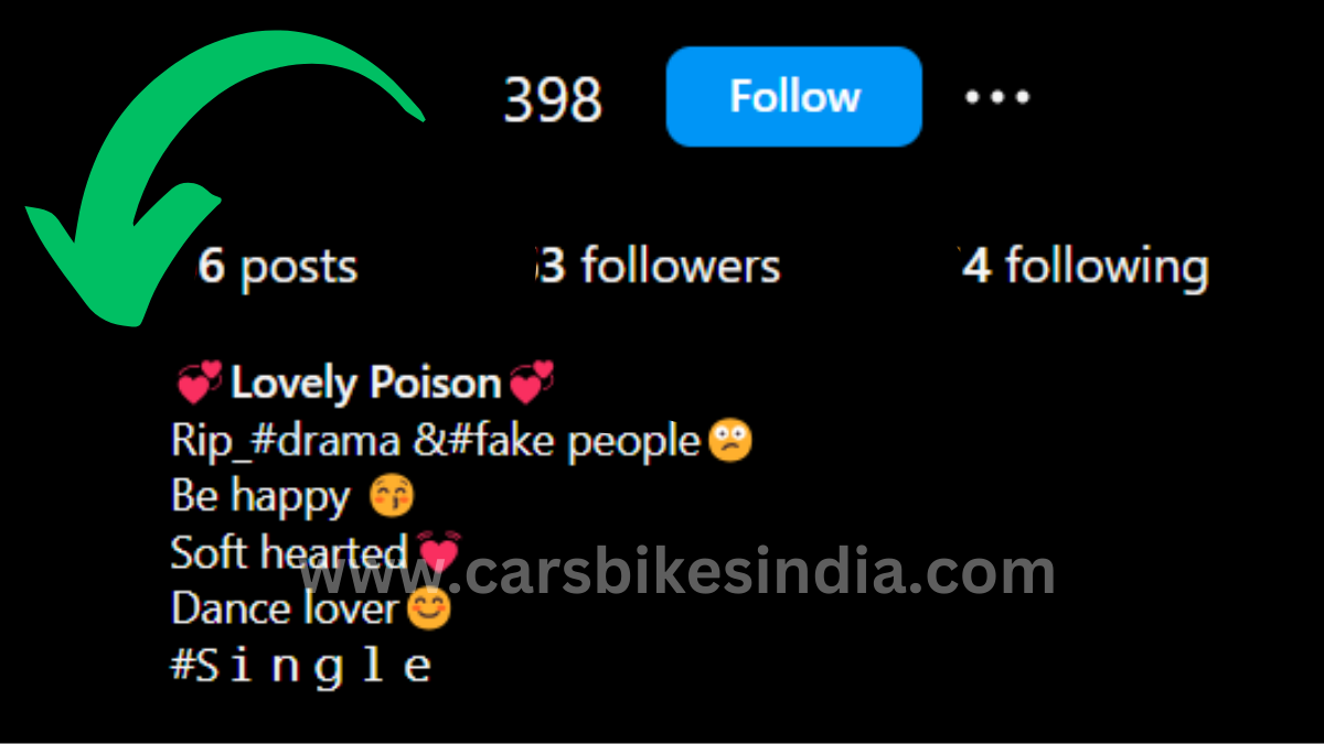 Girls Instagram Par Bio me kya likhe 