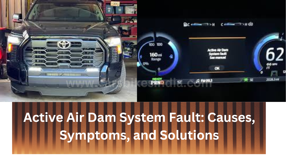 Active Air Dam System Fault