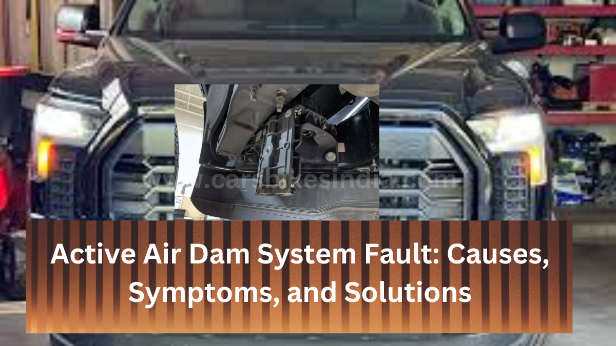 Active Air Dam System Fault