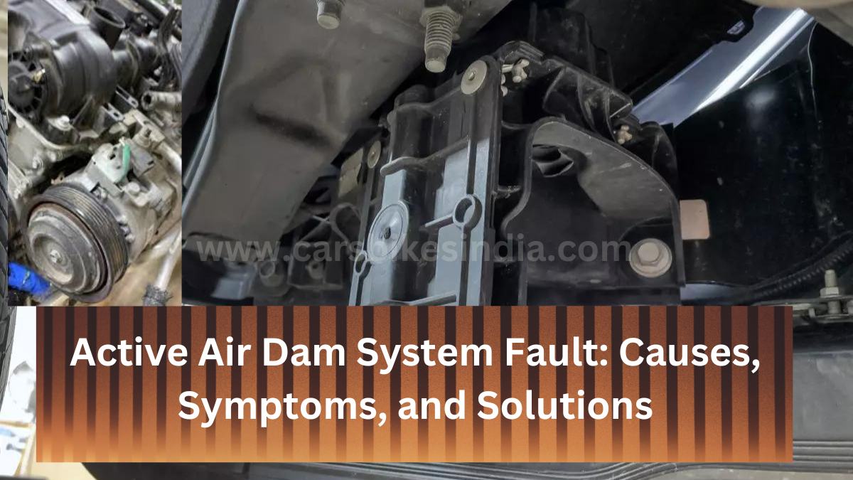 Active Air Dam System Fault