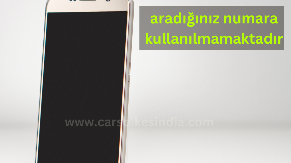 Aradığınız Numara Kullanılmamaktadır