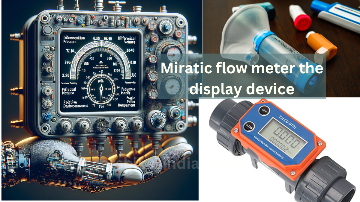 miratic flow meter the display device