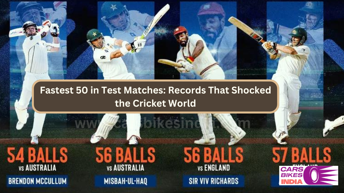 Fastest 100 in Test Cricket - The Players Who Changed the Game