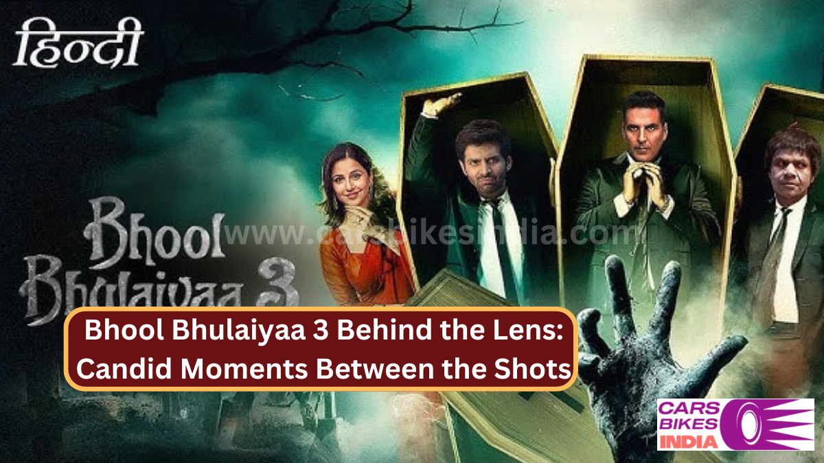 Bhool Bhulaiyaa 3 Behind the Lens: Candid Moments Between the Shots