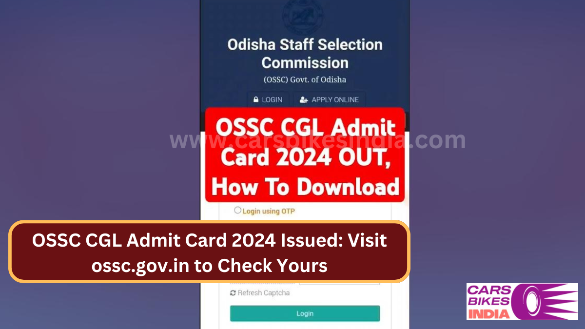 OSSC CGL Admit Card 2024 Issued: Visit ossc.gov.in to Check Yours