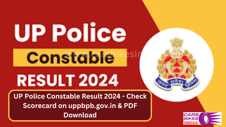 UP Police Constable Result 2024 - Check Scorecard on uppbpb.gov.in & PDF Download