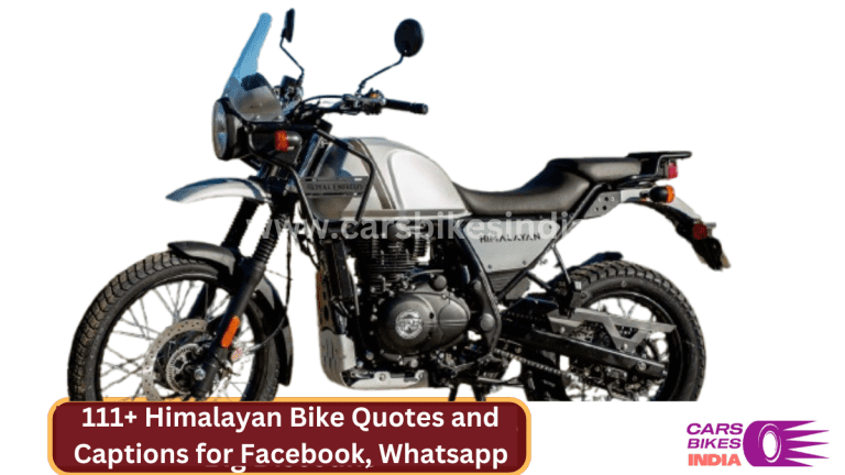 111+ Himalayan Bike Quotes and Captions for Facebook, Whatsapp and Instagram 2024-2025