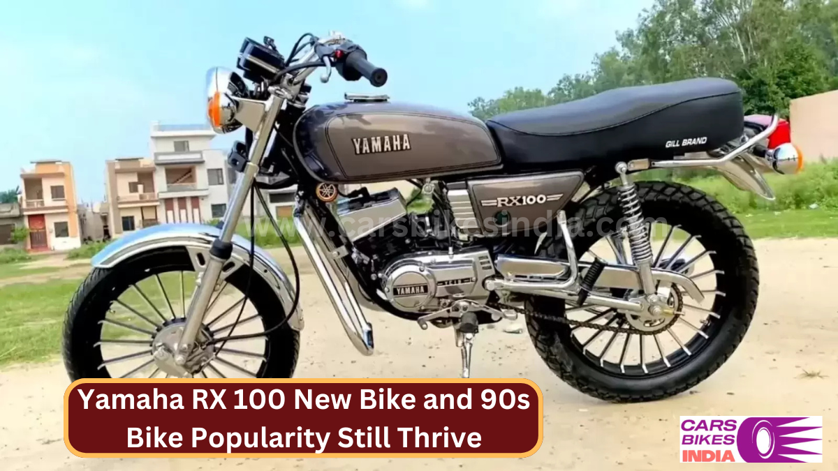 Can the Legendary Yamaha RX 100 New Bike and 90s Bike Popularity Still Thrive in Today s World Cars Bikes India